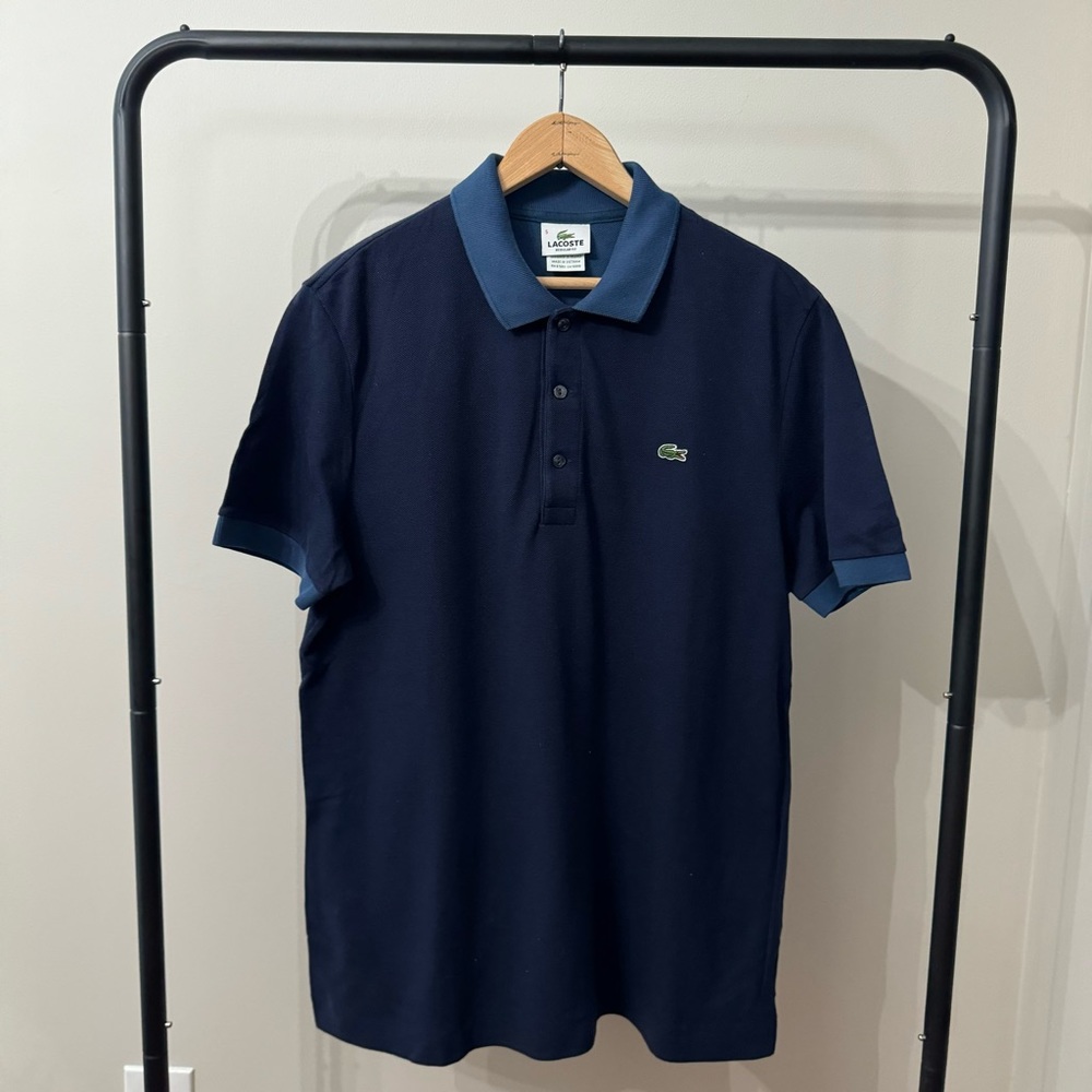 LATGE BLUE LACOSTE POLO